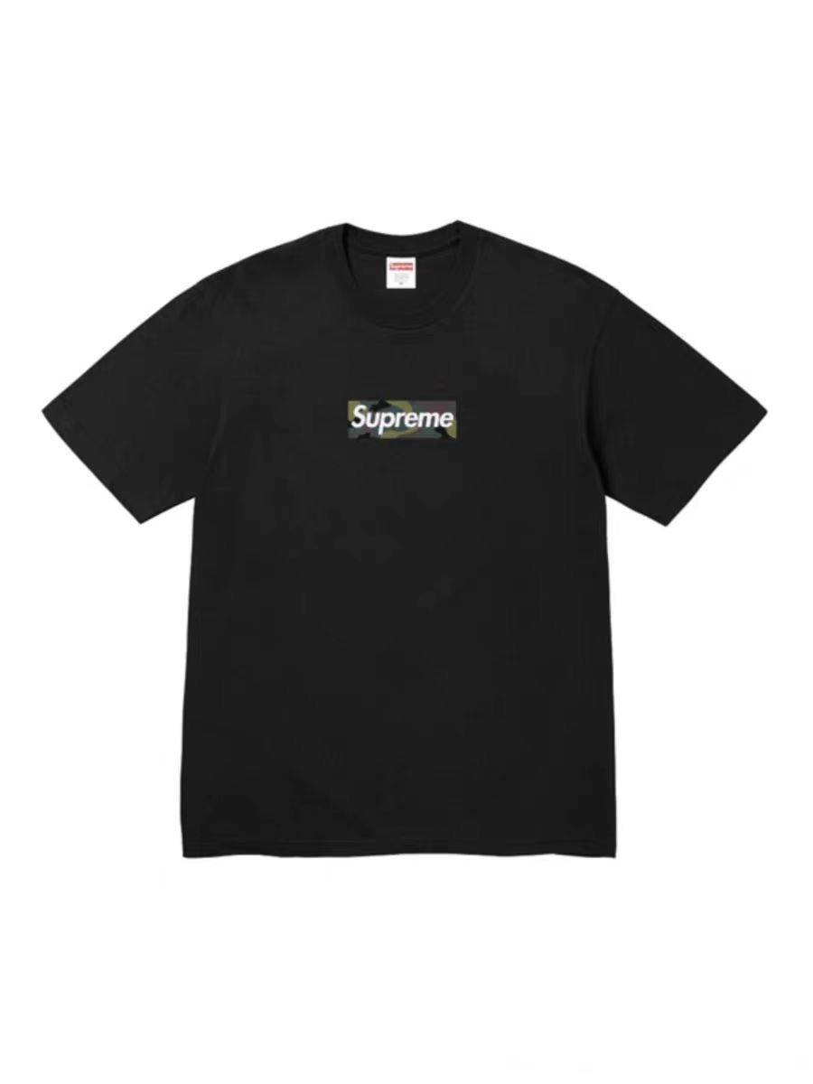 Supreme box logo tee camo