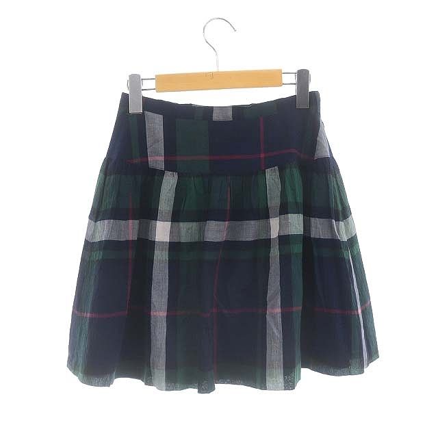 バーバリーブルーレーベル BURBERRY BLUE LABEL チェック ラップ
