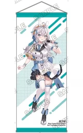 中古】タペストリー アーリャ 描き下ろし等身大タペストリー 「時々