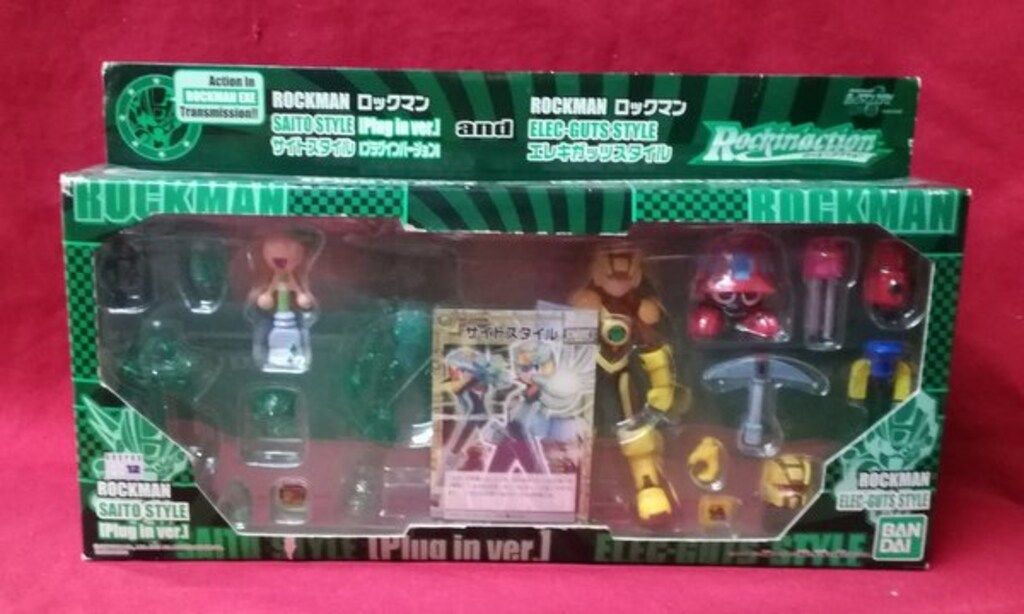 Yahoo!オークション -「ロックマン バンダイ ロッキンアクション