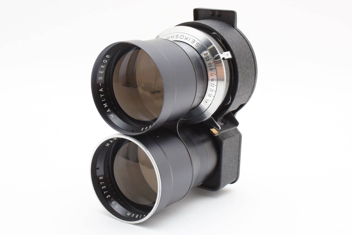 マミヤ MAMIYA SEKOR 180 mm F 4 5 ケース付き 089