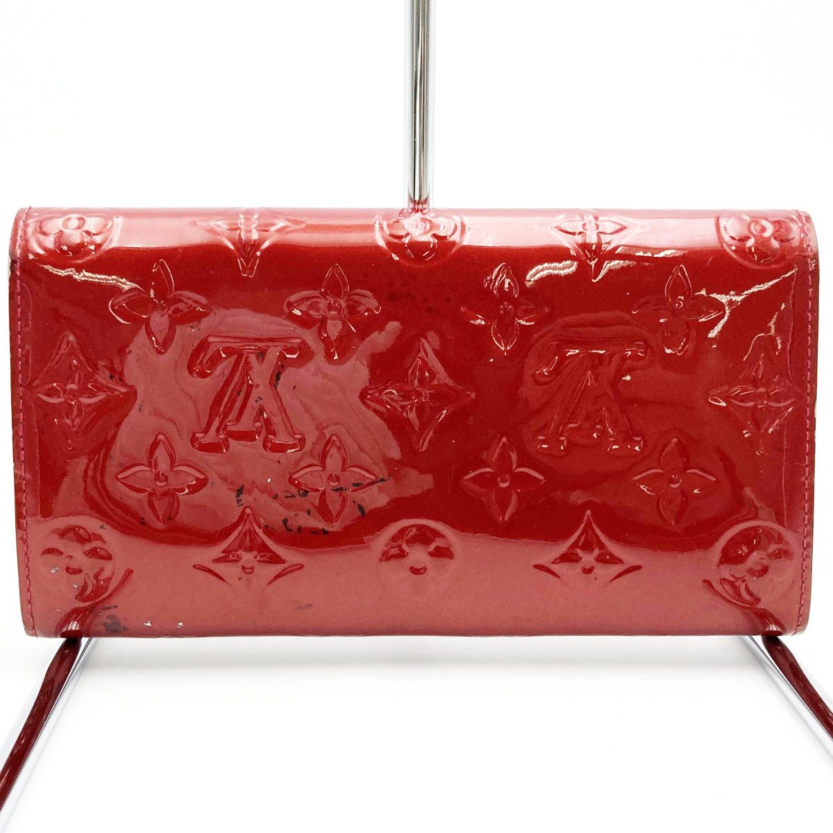 ルイヴィトン長財布 ポルトフォイユサラ M93530ヴェルニポムダムール 楽天市場】LOUIS VUITTON(ルイヴィトン) モノグラム・ヴェルニ