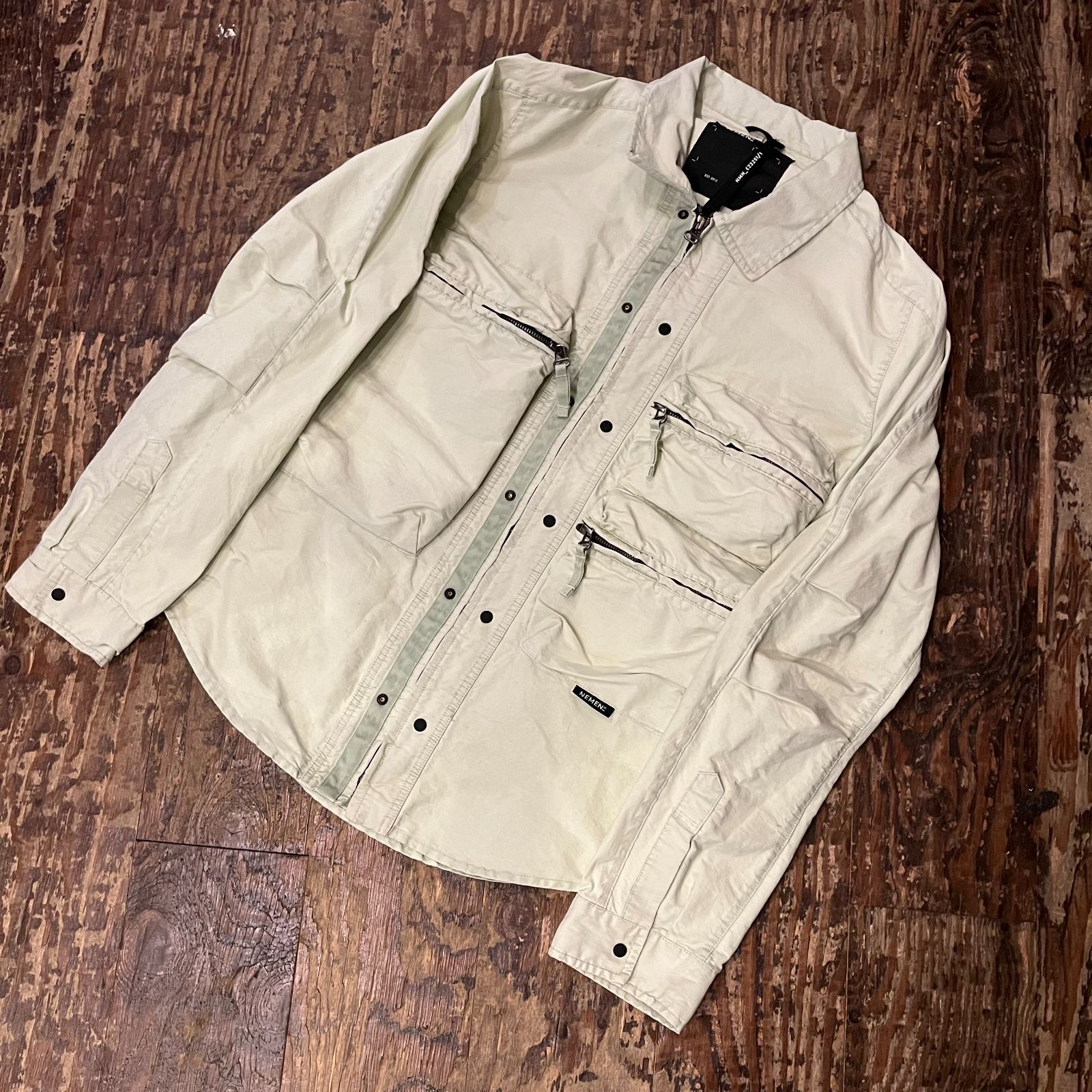 NEMEN ネメン パラシュートジャケット グリーン SIZE.M【代官山1】