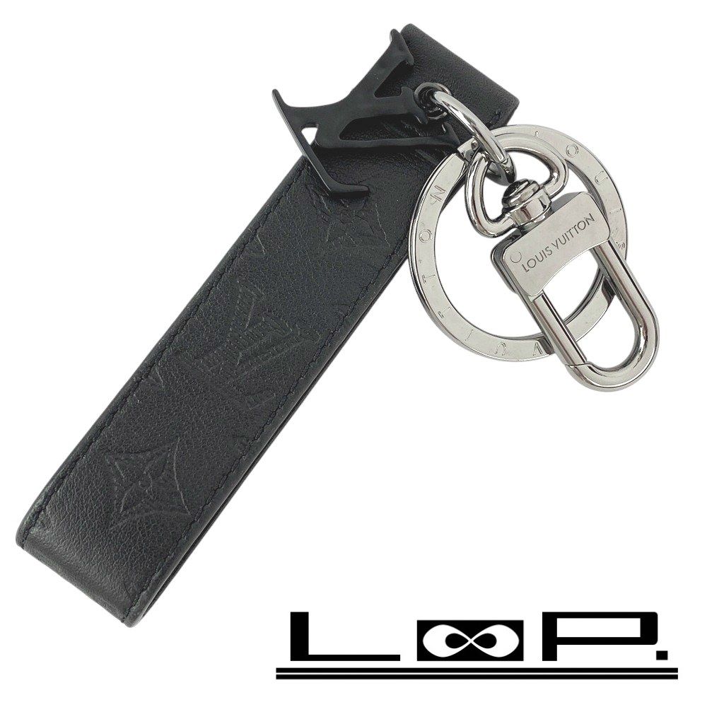 SALE!!!!■美品■　ルイヴィトン モノグラム シャドウ ポルトフォイユ ドラゴンヌ キーホルダー M68675 箱 【302114】6 SALE!!!!□美品□ ルイヴィトン モノグラム シャドウ ポルトフォイユ