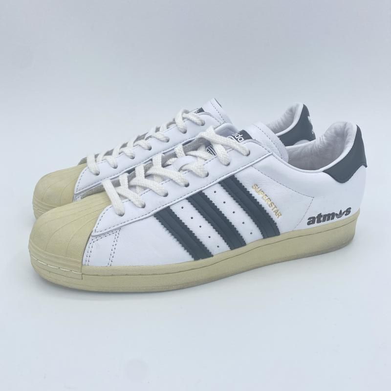 adidas × FRO CLUB × atmos SUPERSTAR スニーカー 28.5cm FV2831 ホワイト ブラック アディダス フロクラブ アトモス 10