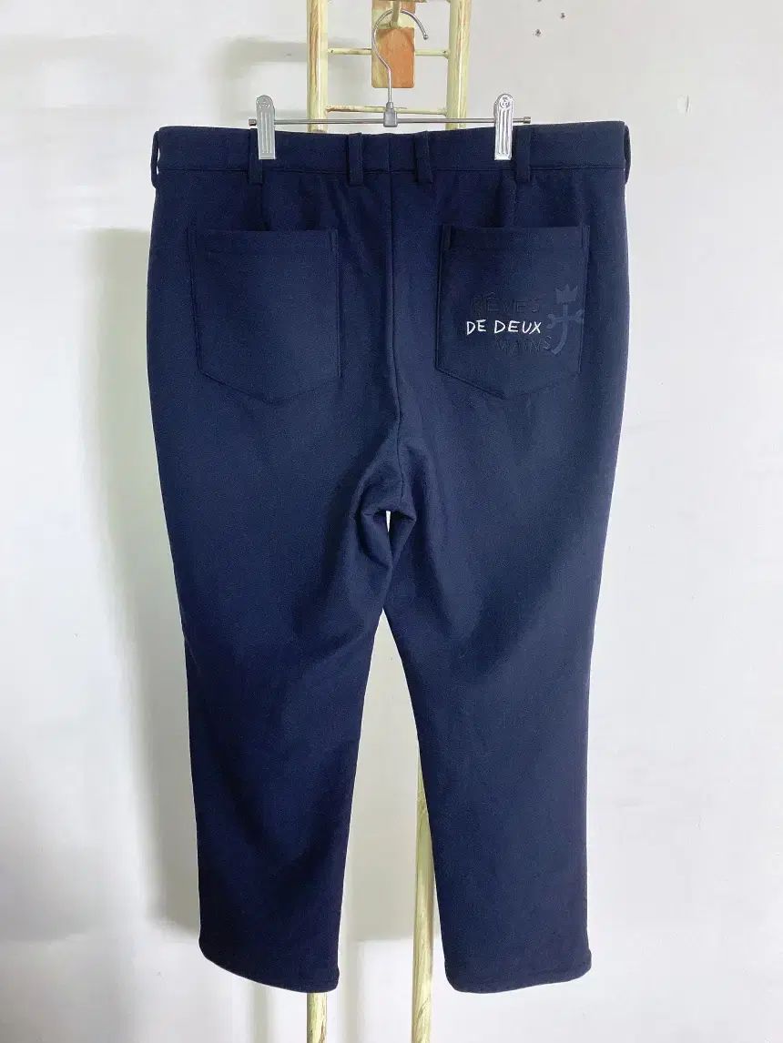 最安値に挑戦。 モンヴィンテージ 33 インチ カステルバジャックゴルフメンズソフト起毛ストレッチパンツ