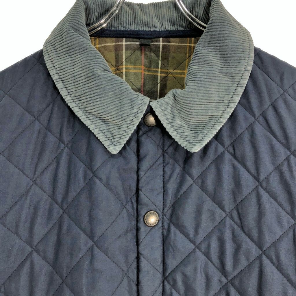 Barbour バブアー キルティングジャケット ネイビー(メンズ XL相当