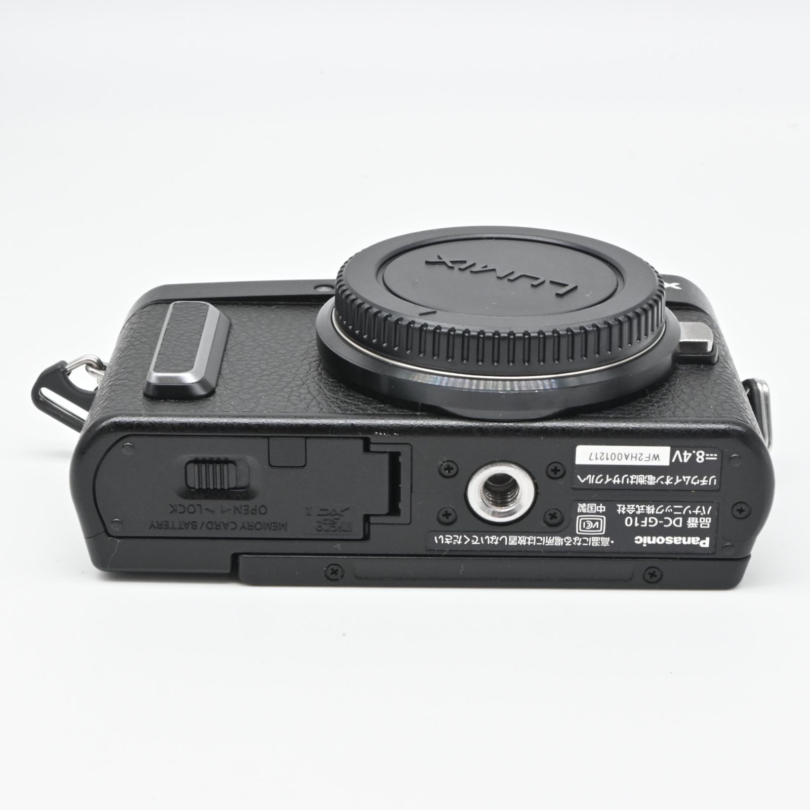 ☆美品☆Panasonic Lumix DC-GF10 ブラック - メルカリ