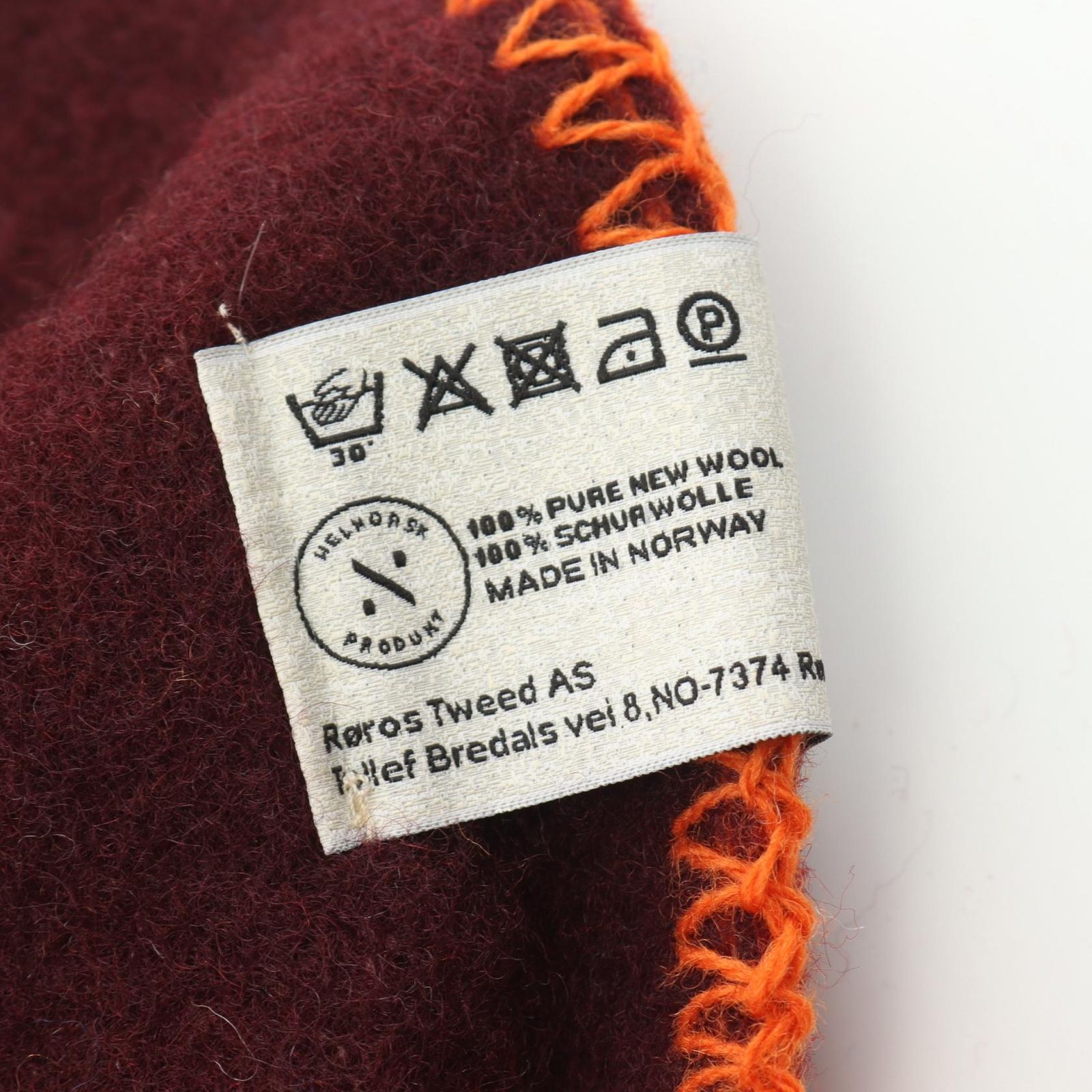 【ロンシャン】ウール ブランケット ロンシャン“世界遺産ロロス村”ウール使用のブランケット＆オーバー