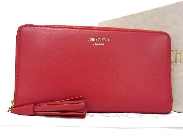 ☆新品未使用品☆ジミーチュ☆Jimmy Choo ピンク長財布-