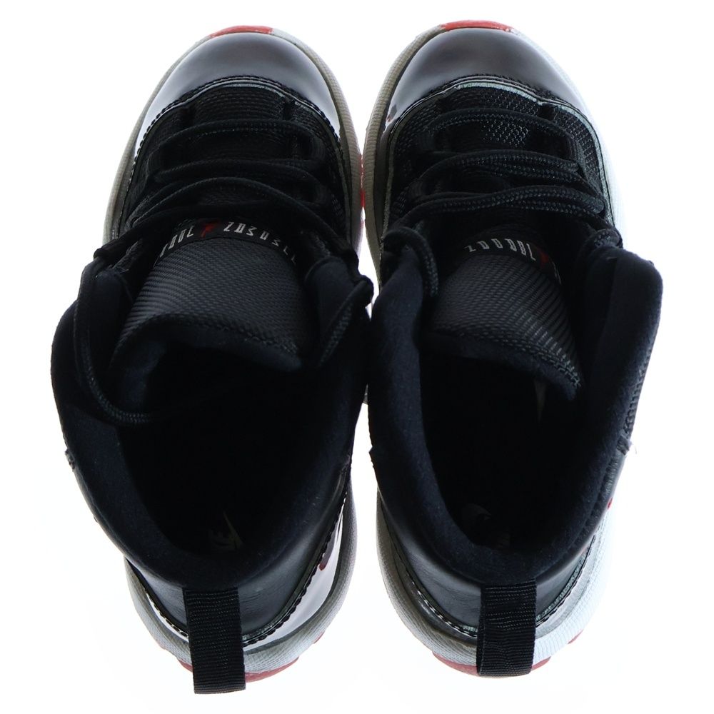NIKE ジョーダン 11 レトロ Black/Red - 378040 061 NIKE (ナイキ) TD AIR JORDAN 11 RETRO BRED エアジョーダン11