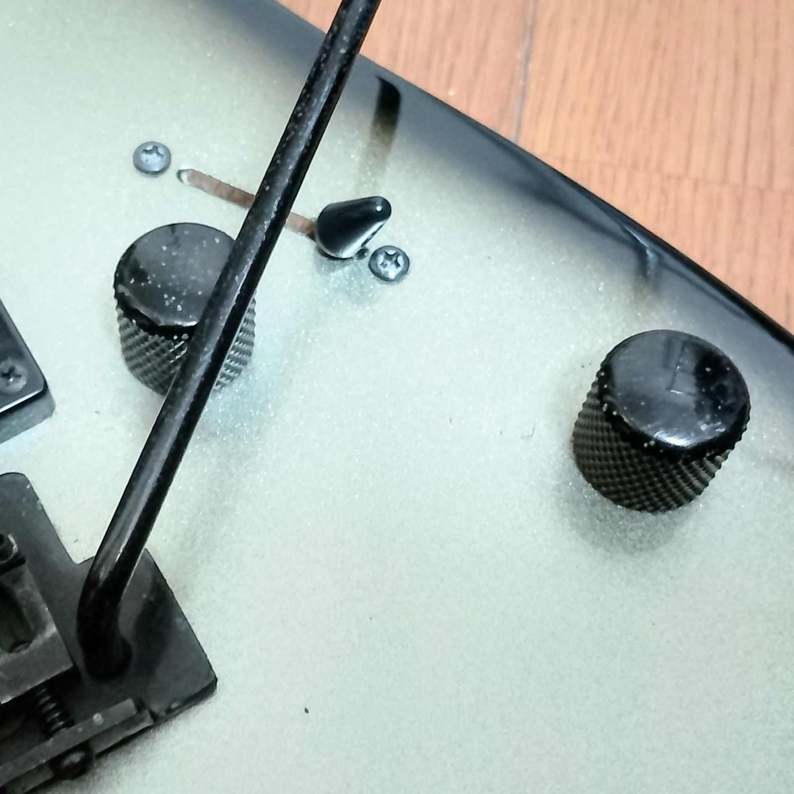 Photo Genic　ディンキータイプ　エレキギター　新品弦に交換済み！ Photo Genic ディンキータイプ エレキギター 新品弦に交換済み