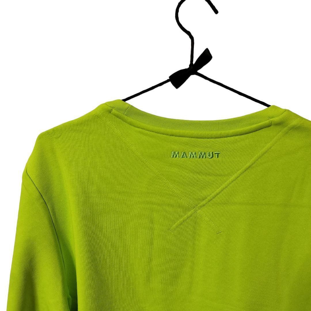 【新品】Mammut ML Crew Neck Circle メンズXL ライム