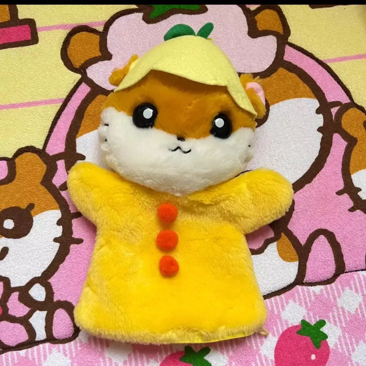 【雷市場（ポンジャン）商品韓国直送】 サンリオ レトロ コロコロクリリング ポーチ パペットドール