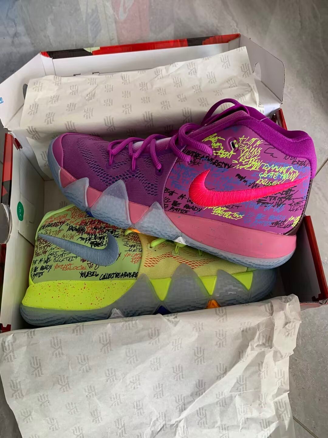 Nike Kyrie 4 "Confetti" ナイキ カイリー4 "コンフェティ"