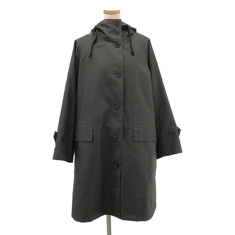 ※ご検討中です　MARGARET HOWELL コットンのフーデットコート LIGHT DENIM | MARGARET HOWELL（マーガレット・ハウエル