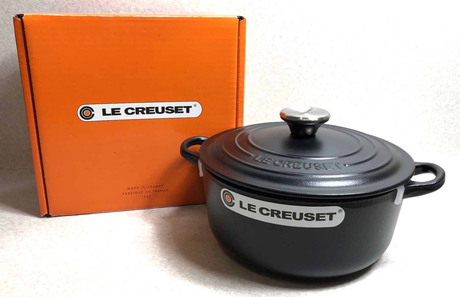 DH1347】LE CREUSET ル・クルーゼ ココットロンド 20cm マット