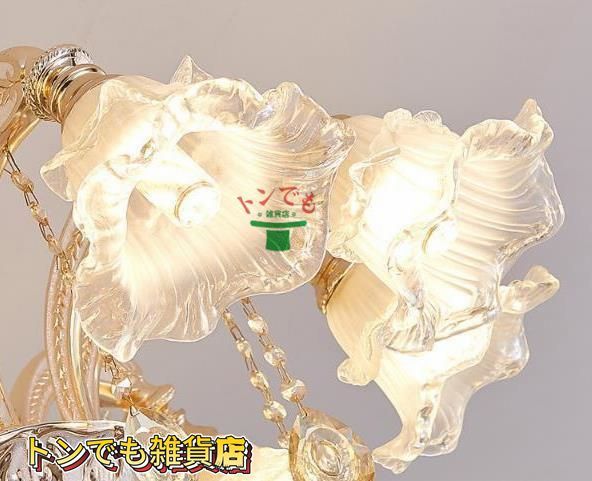 豪華 欧米風 シャンデリア 応接間 お部屋 レストラン 水晶ライト おしゃれ照明器具 6灯 つりとう NEXPOTALLINN_EU