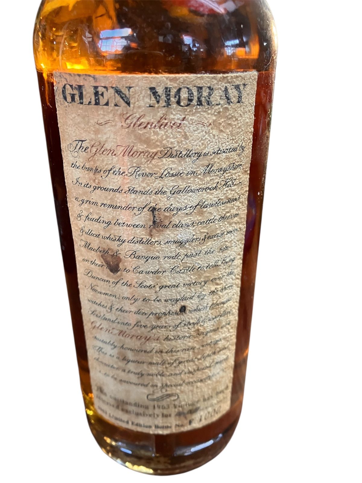 グレンマレイ GLEN MORAY 25年 1963 750ml 【未開栓】 未開栓]グレンマレイ×ANA 1963年ウイスキー