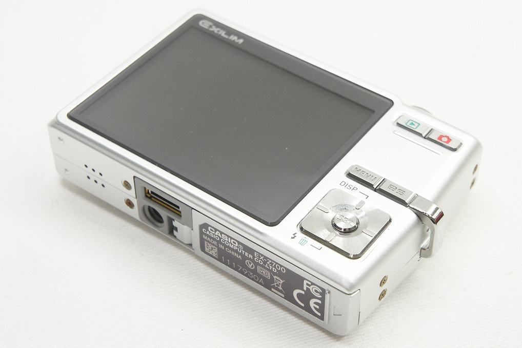 CASIO カシオ EXILIM EX-Z700 コンパクトデジタルカメラ シルバー 元箱