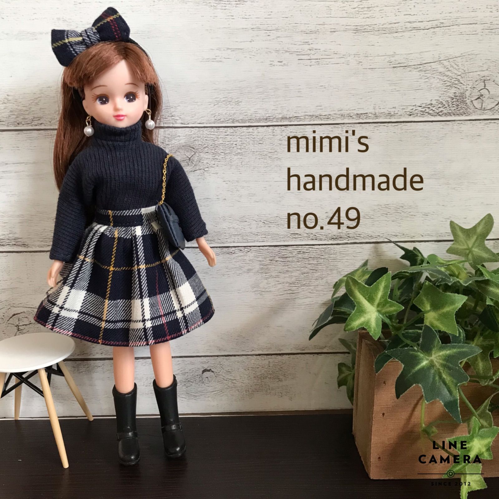 リカちゃん ブライス 服 ハンドメイド no.49 mimi's handmade メルカリ