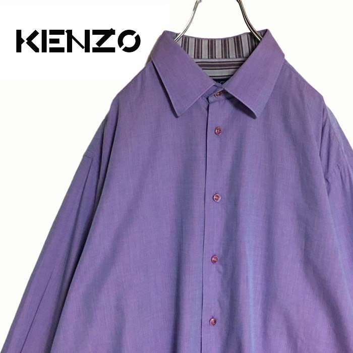 コットン100%KENZOドレスシャツ - spacioideal.com