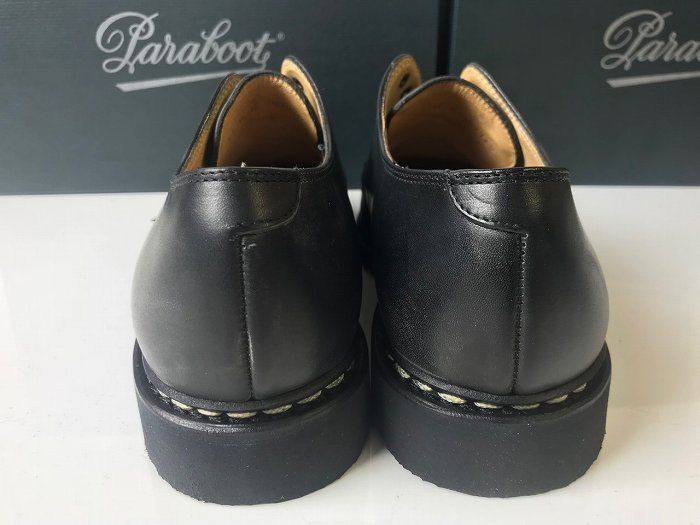 サイズUK7 - 10 (約25.5-29cm前後)□新品□PARABOOT パラブーツ ARLES プレーントゥー ブラック メンズ - メルカリ