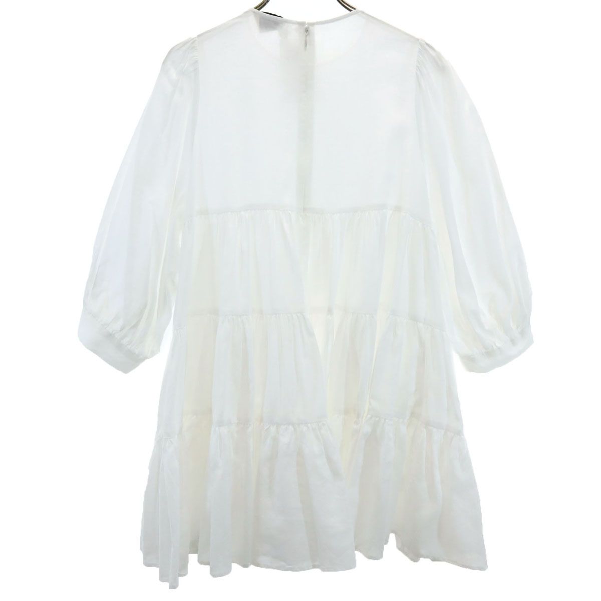 UNITED ARROWS フリルホワイトチュニック UNITED ARROWS フリルホワイトチュニック