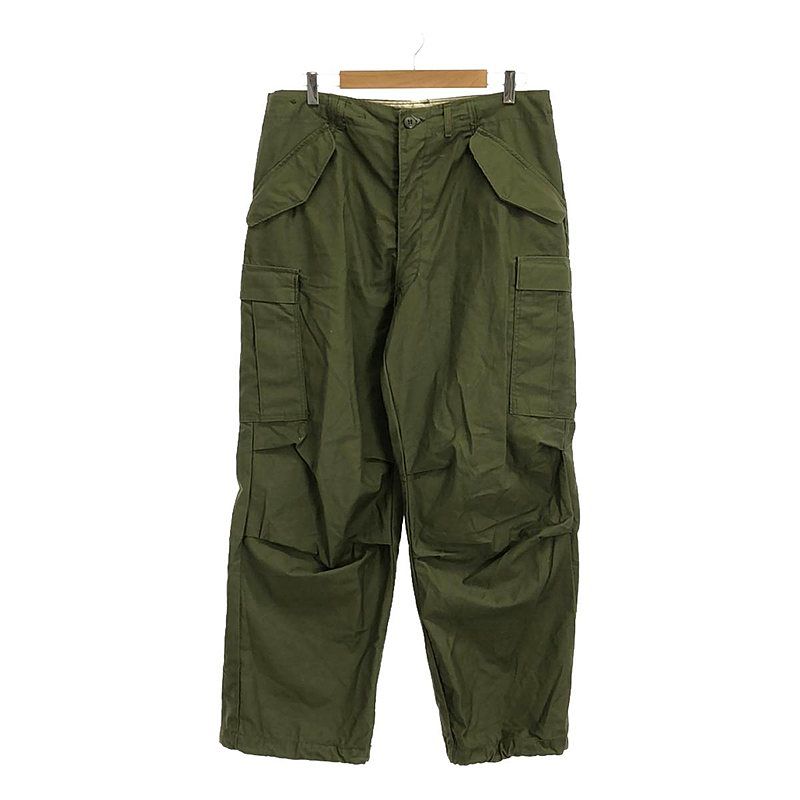【美品】  VINTAGE / ヴィンテージ古着 | 1974年製 70s～ U.S.ARMY M-65 WINFIELD社 ミリタリー フィールド カーゴ パンツ | M | カーキ系 | メンズ