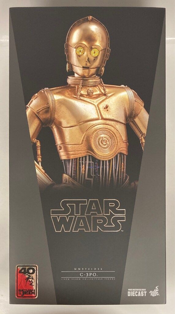 HOTTOYS MOVIE MASTERPIECE DIECAST C-3PO MMS701