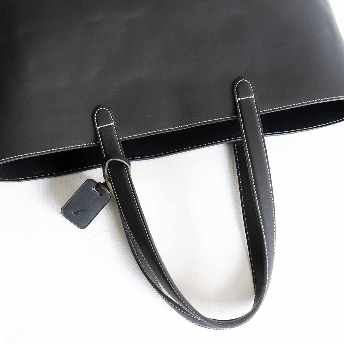 未使用 土屋鞄 ディアリオ ラージトート バッグ レザー ブラック 美品】 土屋鞄 【ディアリオ ラージ トート バッグ】 ブラック 肩掛け