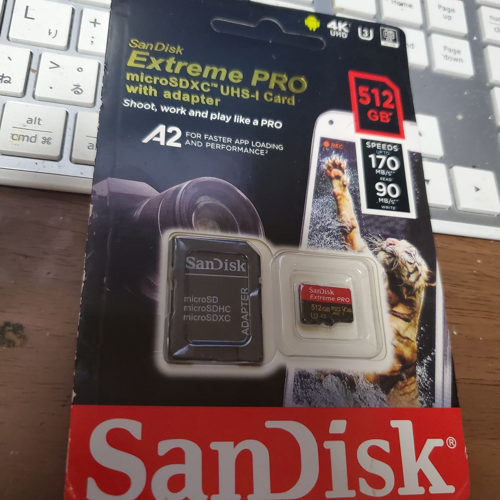 SanDisk Extreme 512GB あどけなく microSDカード SanDisk Extreme 512GB あどけなく microSDカード