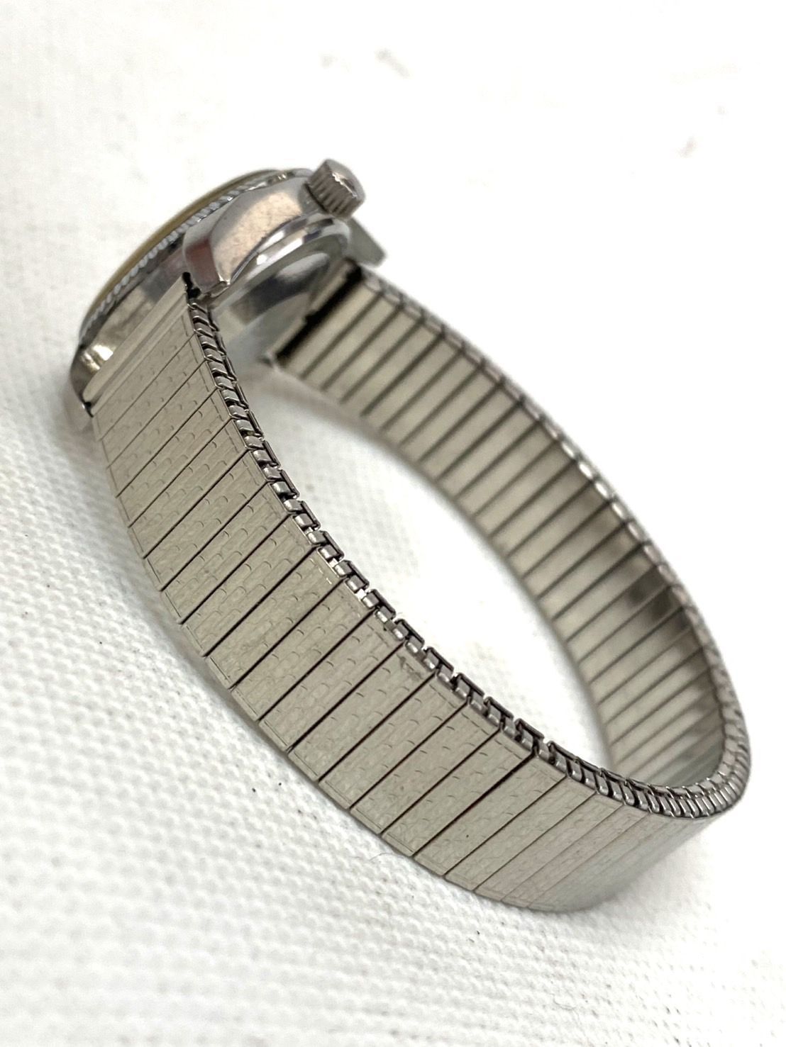 ORIENT オリエント SWIMMER レディース 腕時計 デイト 手巻き シルバー