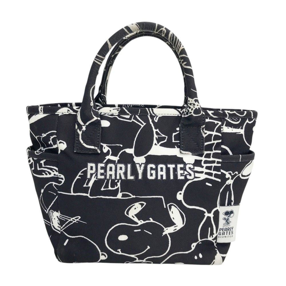 PEARLY GATES パーリーゲイツ ×Peanuts カートバッグ 総柄