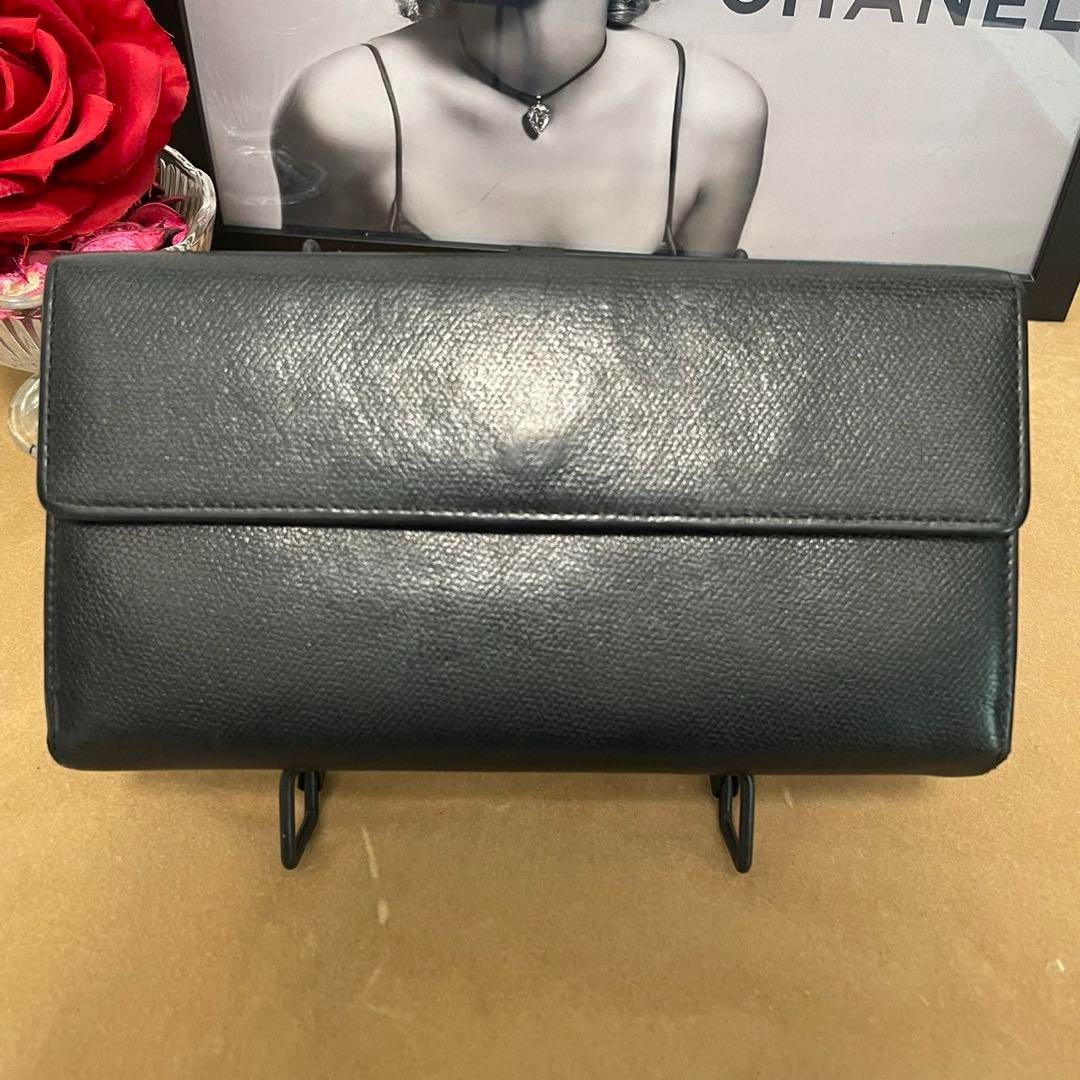 ❣️シャネル❣️CHANELココボタンオールドシャネル長財布✨ブラック