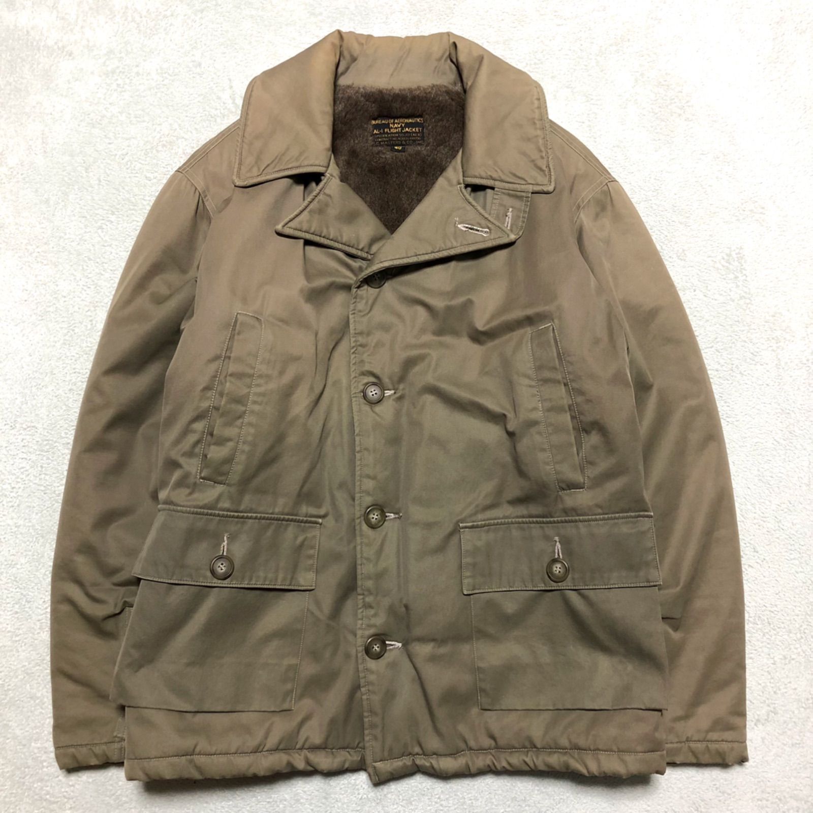 90s～00s初期 Pherrow's　C.C.MASTERSB-15サイズ36 CC MASTERS MA-1 50s 90s USAF フェローズ