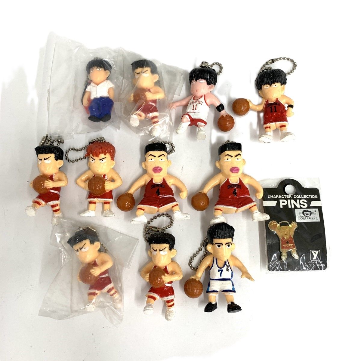 SLAMDUNK スラムダンク キーホルダー ピンバッジ フィギュア まとめ