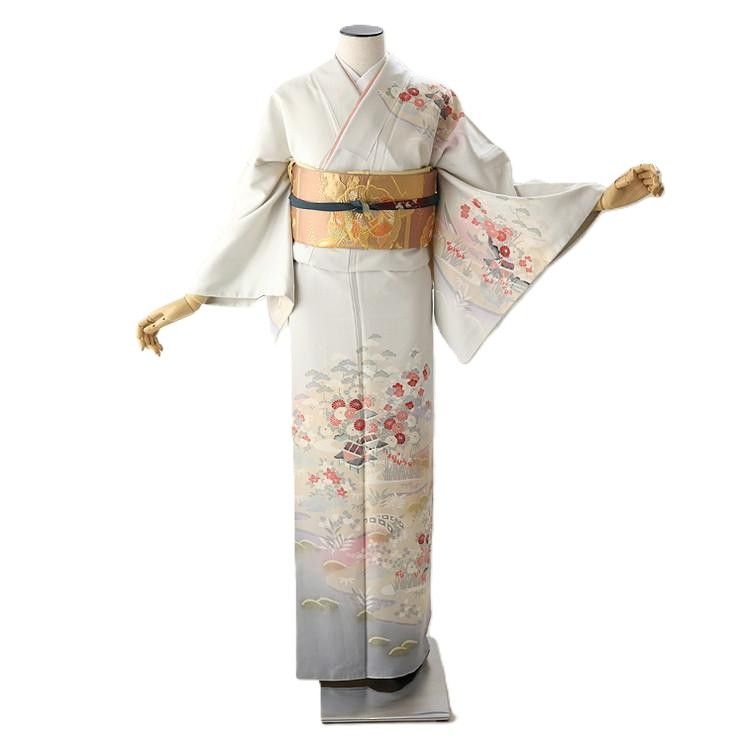 訪問着 身長147-162cm h-233