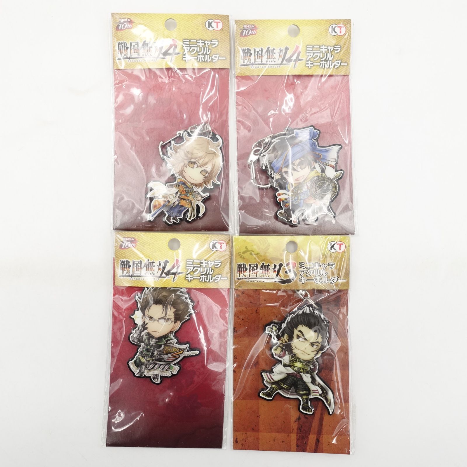 戦国無双3 戦国無双4 ミニキャラアクリルキーホルダー 小早川