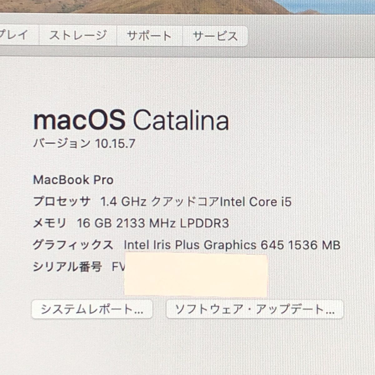 ◆ジャンク品 本体のみ◆Apple MacBook Pro 13インチ 2020 Thunderbolt 3ポートx2 i5 16GB 256GB 画面表示色異常 A2289 EMC3456|MB-JUNK-251657 325231