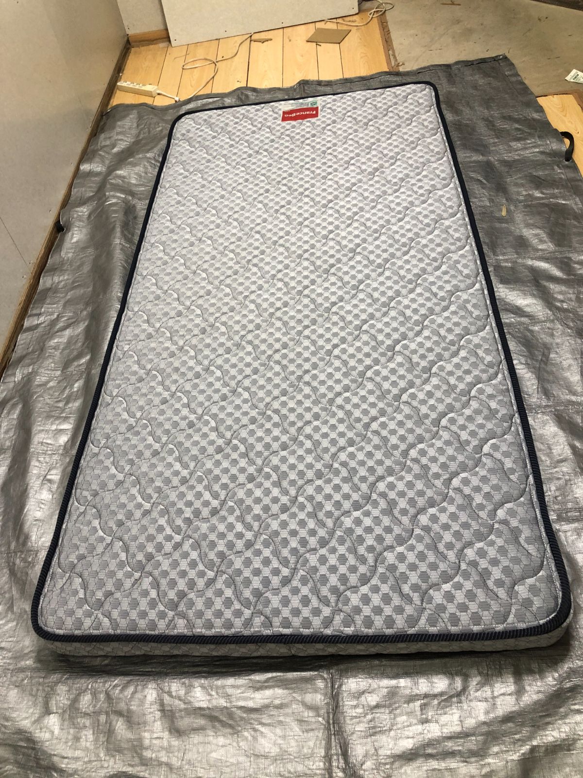 フランスベッド JM-101S 高密度連続スプリング 薄型マットレス S