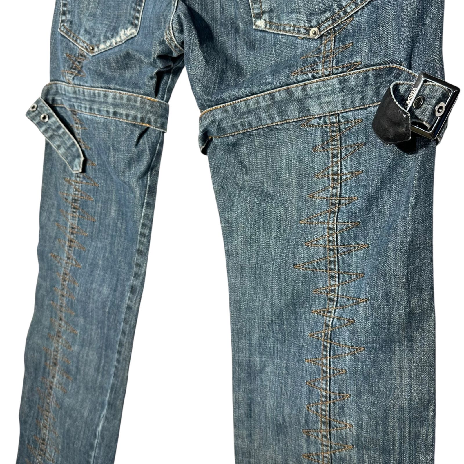 デニム・ジーパン VERSACE JEANS CUT OUT PANTS Versace Jeans Couture | eBay
