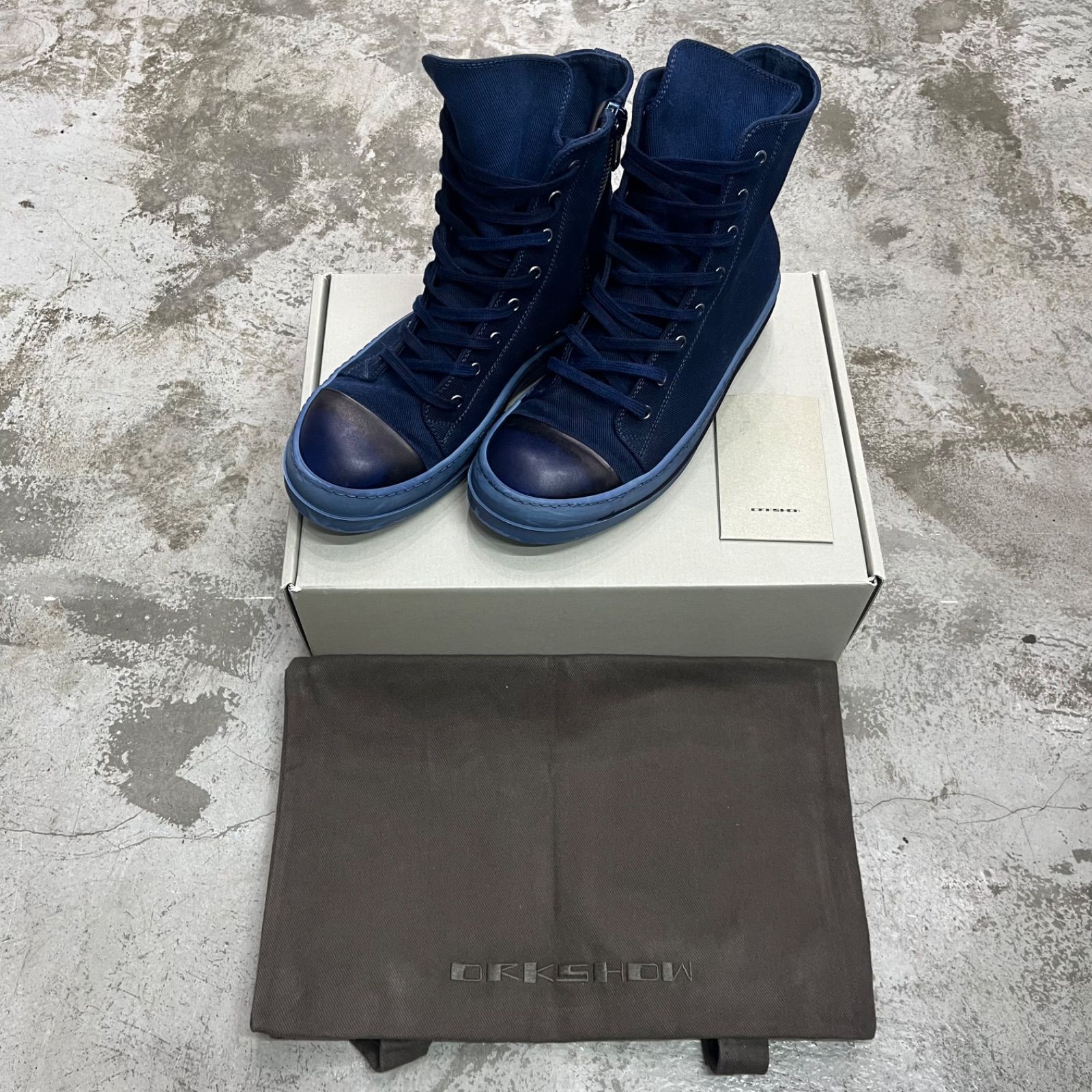 rick owens drkshdw デニム Rick Owens DRKSHDW ジップディテール スリムジーンズ