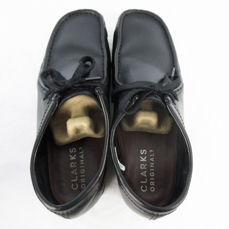クラークス clarks Wallabee Leather 11826 Black ワラビー ブーツ