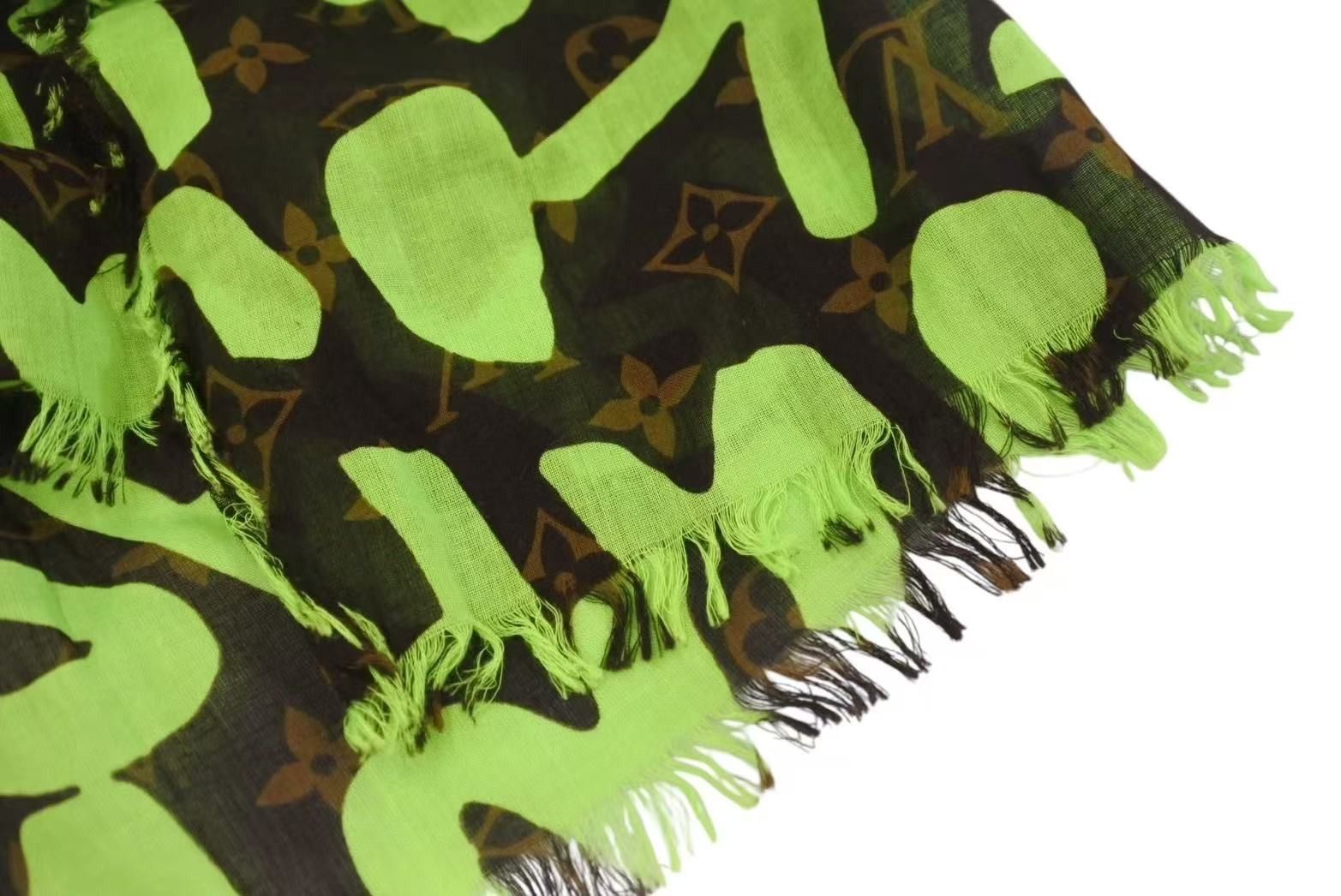 極美品 LOUIS VUITTON ルイヴィトン モノグラムグラフィティ パレオ