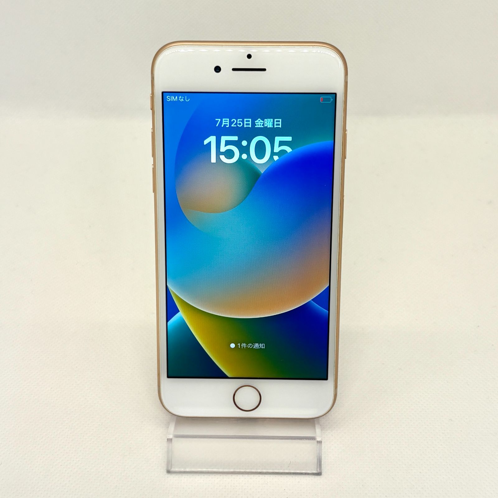 iPhone - iPhone8 64GB SIMフリー　バッテリー88% 良品】【純正バッテリー88%】 iPhone 8 64GB ゴールド 8612 SIM