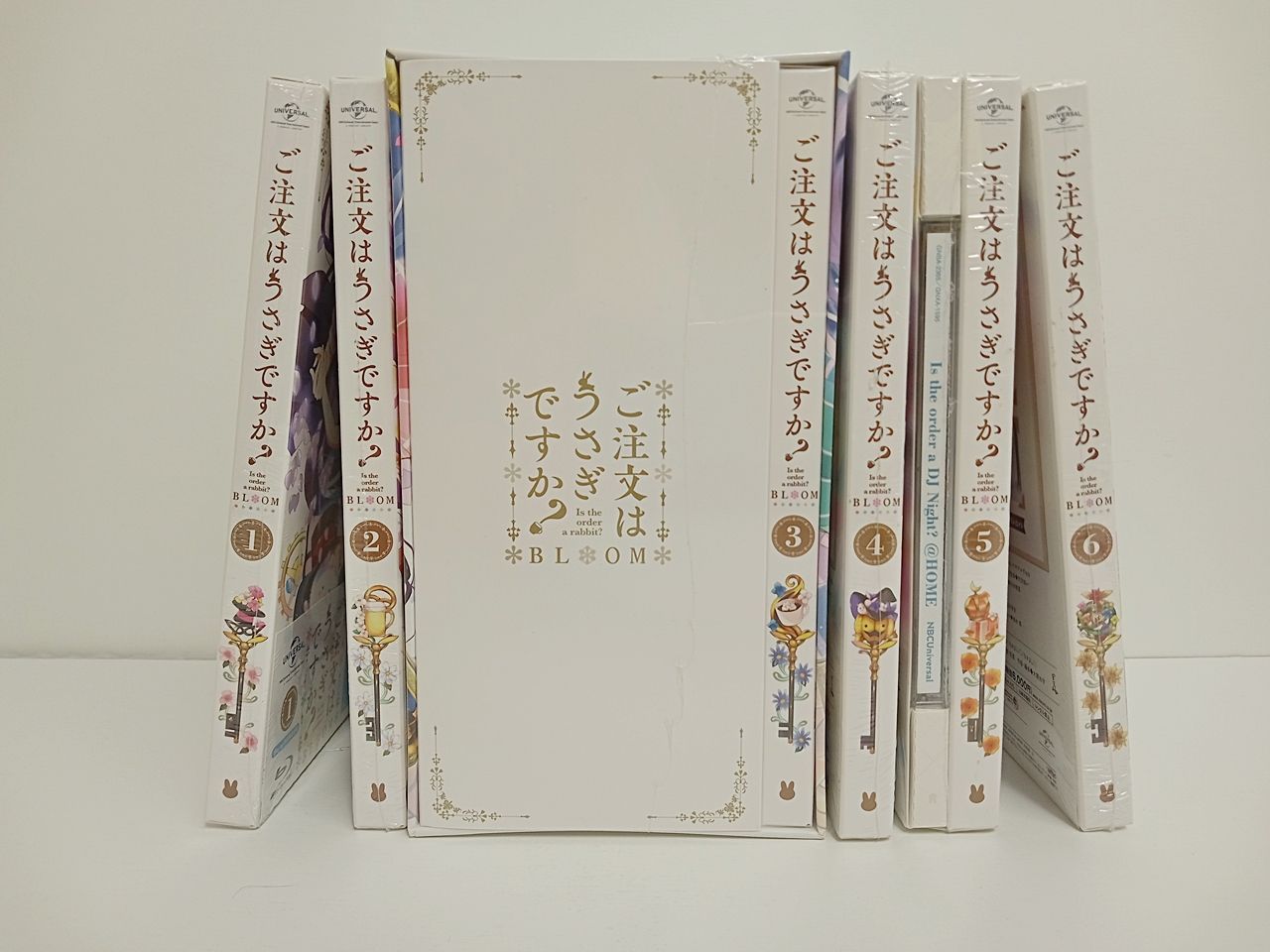 BD ご注文はうさぎですか BLOOM 初回 生産 Blu-ray Disc vol.1~6 未開封 MB-5836