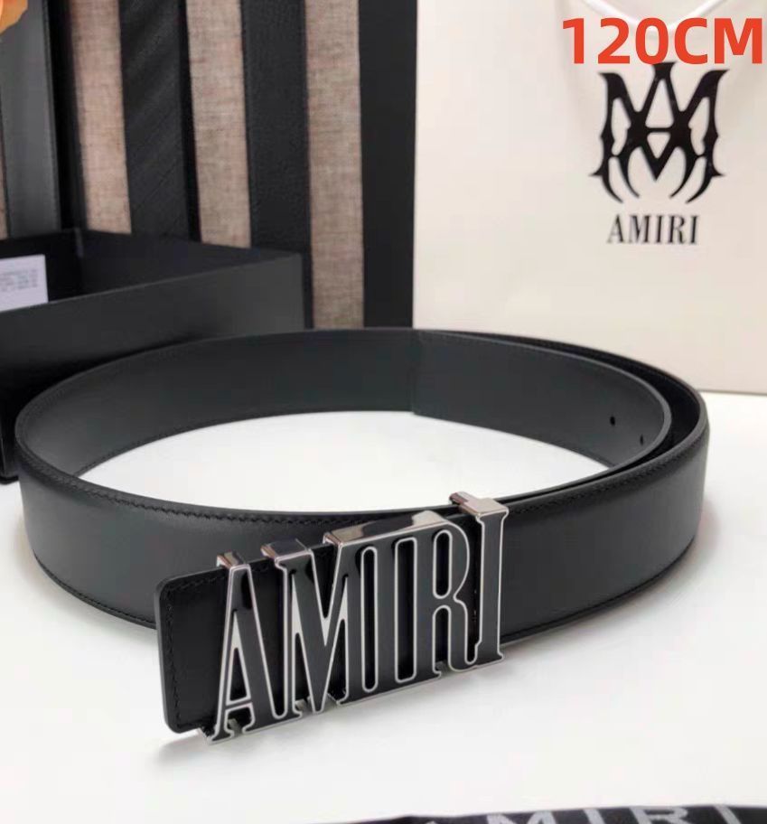 AMIRI アミリ ロゴバックルベルト UK drill TRAPSTAR