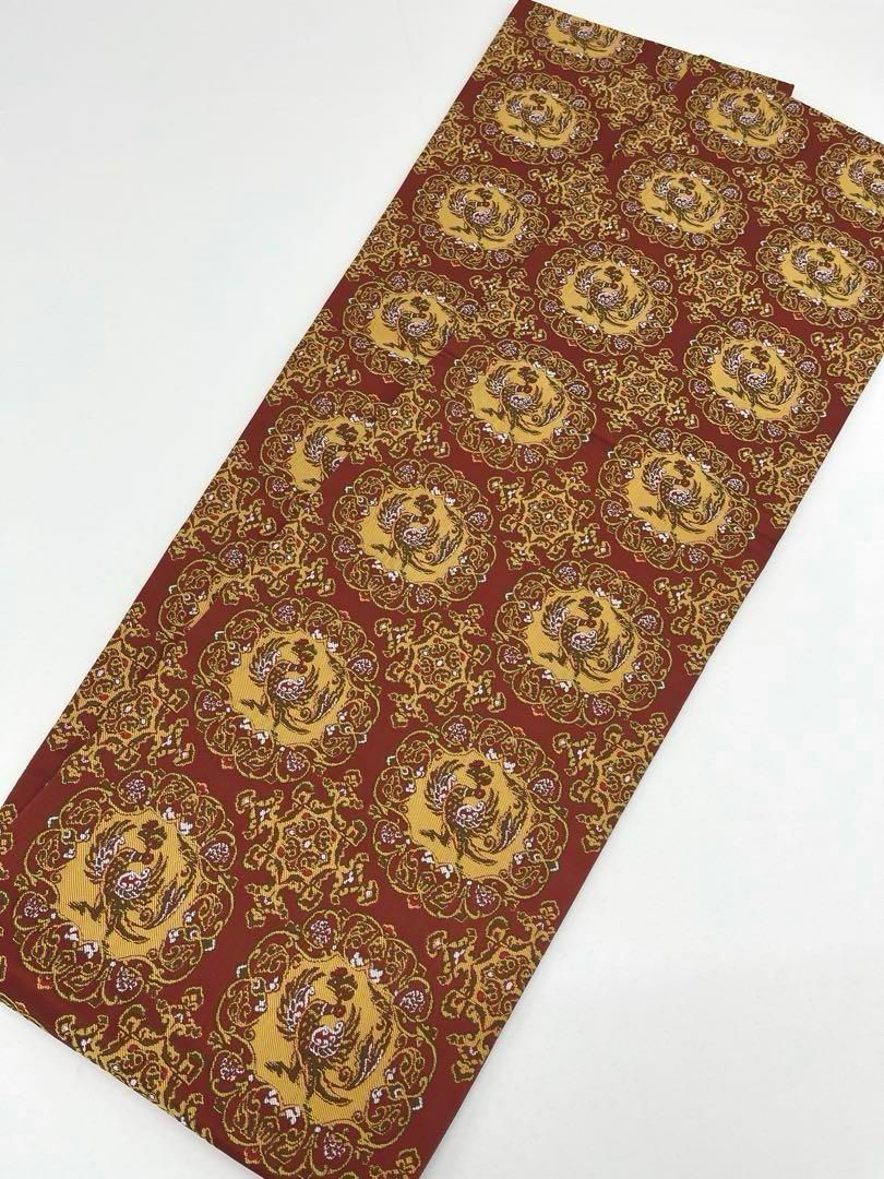 龍村晋謹製 御軾鳳凰文錦 全通 袋帯 正絹 ♥品 NICORILABO_COM