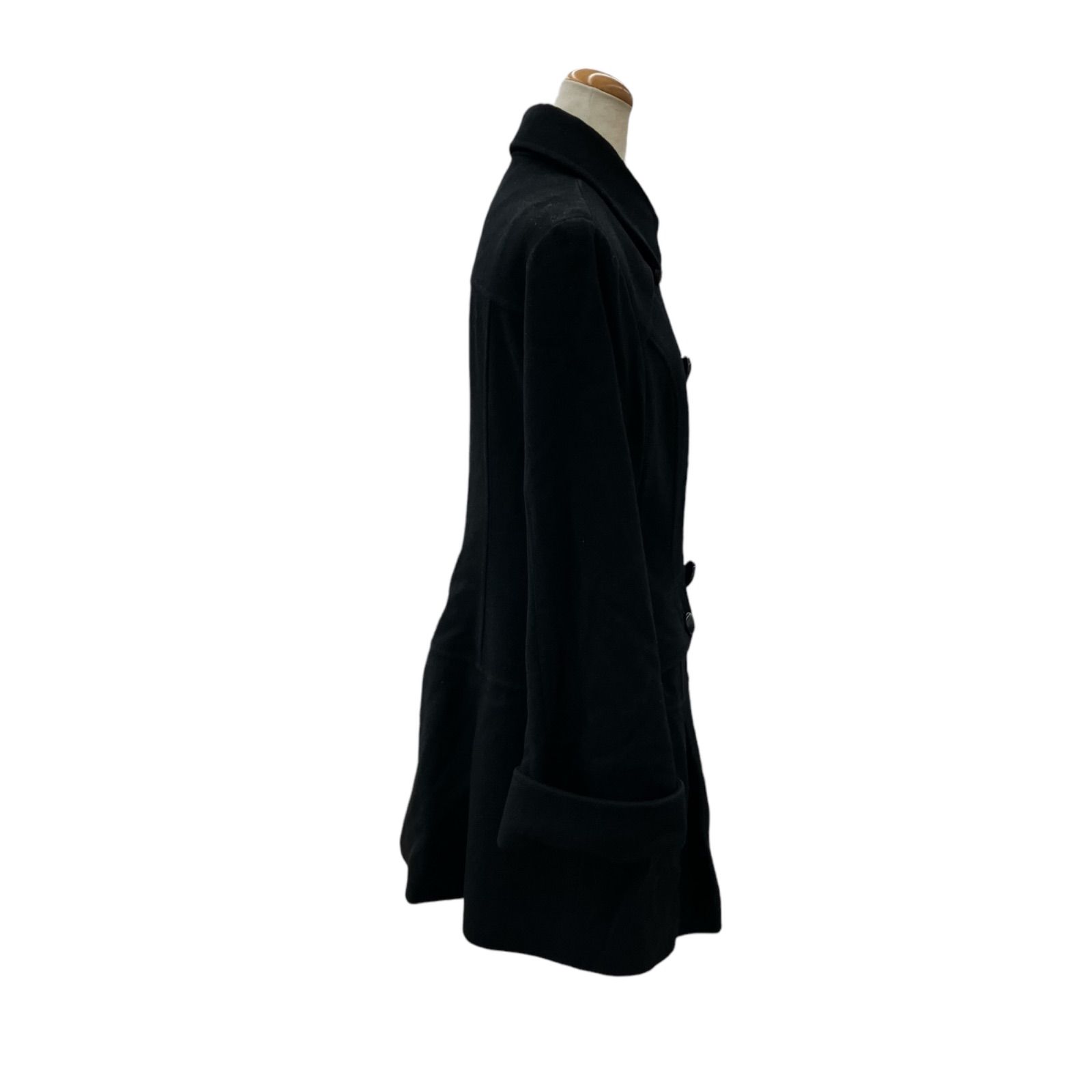 BURBERRY BLACK LABEL ネイビーコート 絶版極美品BURBERRY BLACKLABELナポレオントレンチコートL~M濃紺
